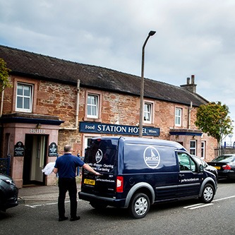 Cleaning and laundry Station Hotel Carnoustie 